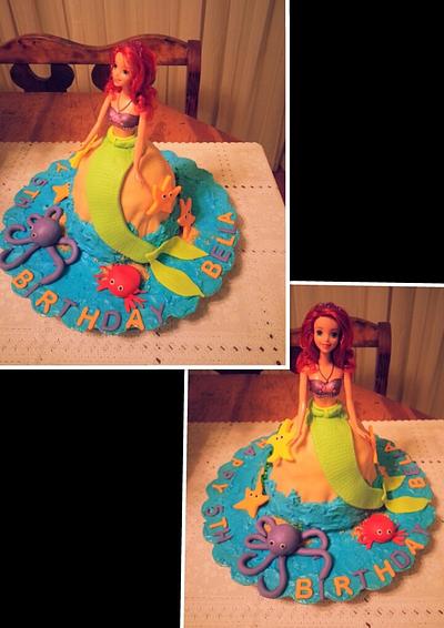  The Little Mermaid - Cake by JennifersSweetTreats