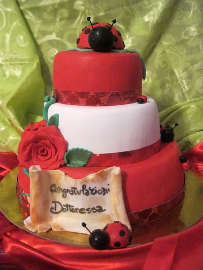 laurea - Cake by MELANIASCAKEATELIER
