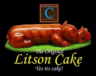 Lechon / Litson (Roasted Pig) Cake from the Philippines - Cake by NBC (NOTHING BUT C) BAKING AND CAKE DECORATING BAKESHOP AND SCHOOL