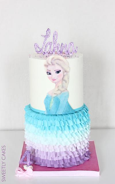 Frozen Cake  - Cake by Sweetly Cakes 