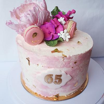 Flower cake - Cake by Sweet Days by Silvia
