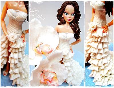 beautiful bride - Cake by Galya's Art 