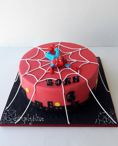 Spiderman cake - Cake by simplyblue