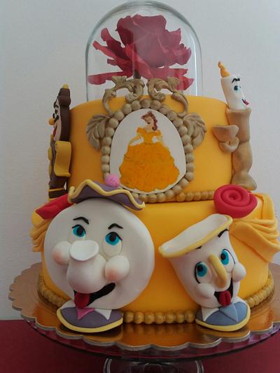 beauty and the beast  - Cake by Florentina Pirvu