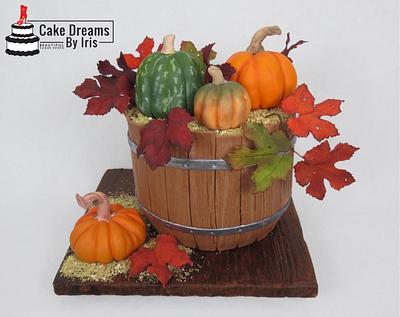 Fall basket cake - Cake by Iris Rezoagli