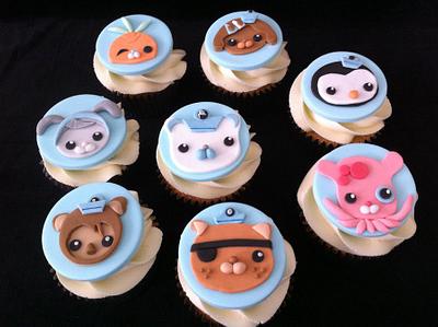 octonauts cupcakes - Cake by sasha