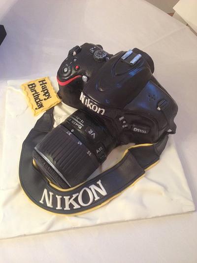 Nikon Camera Cake - Cake by Mrs Millie's