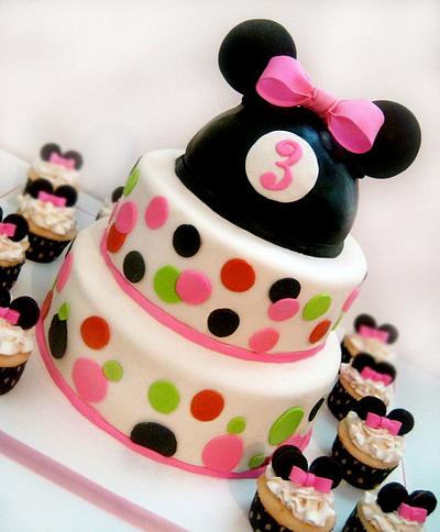 Minnie Mouse Cake - Cake by BAKED