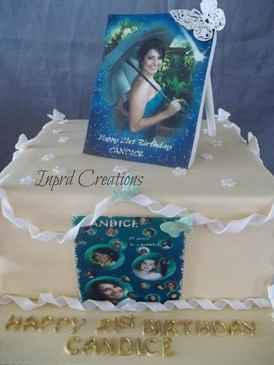 Butterfly kisses - Cake by Willene Clair Venter