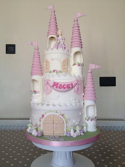 Princess Castle Cake - Cake by Natasha Thomas
