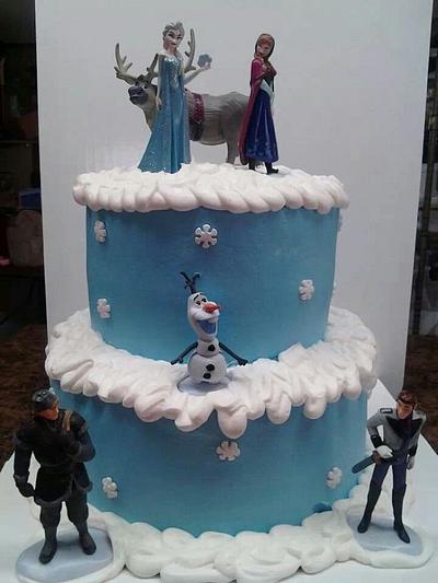 frozen - Cake by thomas mclure