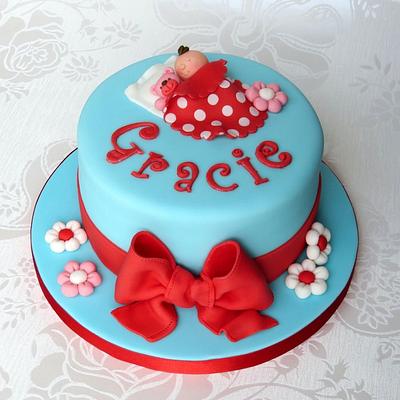 Baby Girl Cake - Cake by Pam 