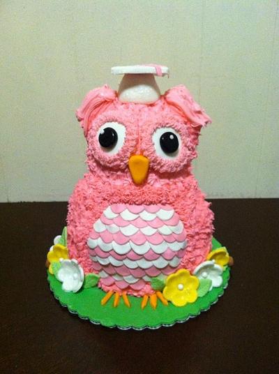Owl Cake - Cake by Sweet Dreams by Jen