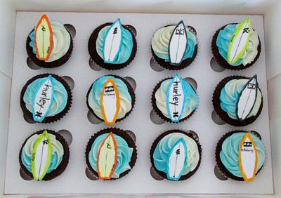 surf cupcakes - Cake by Cakes and Cupcakes by Anita