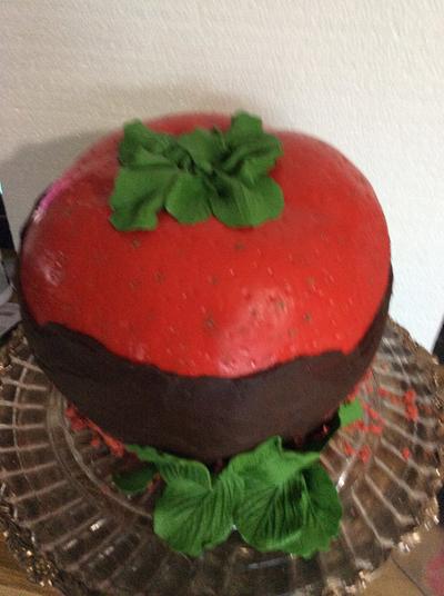 Chocolate covered strawberry - Cake by Galidink
