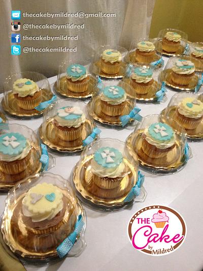 More Baptism cupcakes - Cake by TheCake by Mildred