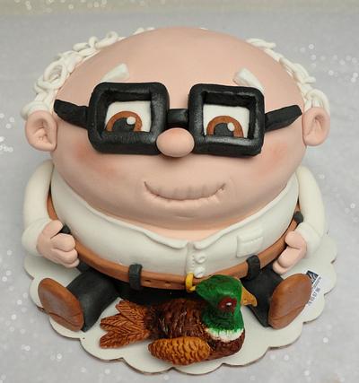 A customer asked me to make a old man cake for here boyfriends birthd... |  TikTok
