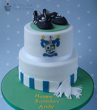 Football/Soccer Cake - Cake by Amanda’s Little Cake Boutique