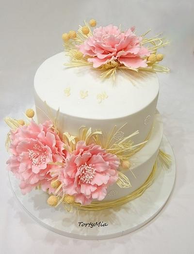 Natural Wedding Cake - Cake by TortyMia