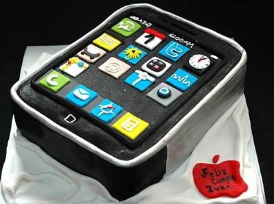 iphone cake - Cake by Beula Cakes