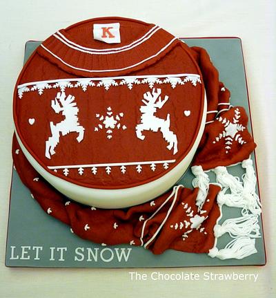 Let It Snow - Cake by Sarah Jones