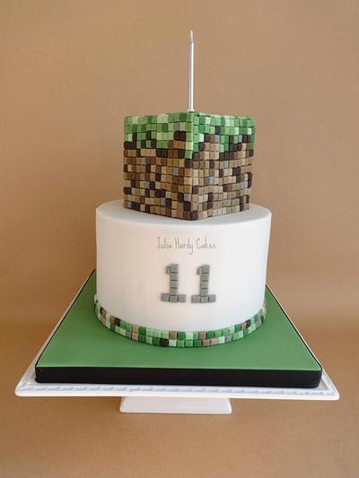 Minecraft for Harrison - Cake by Julia Hardy