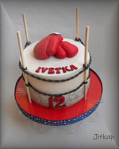 Boxing cake - Cake by Jitkap