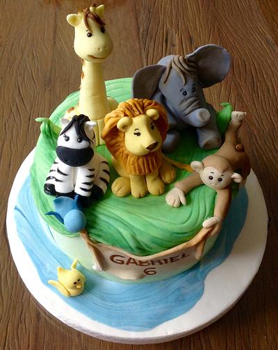Safari cake - Cake by Cláudia Oliveira