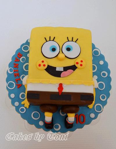 Mini Sponge Bob - Cake by Cakes by Toni