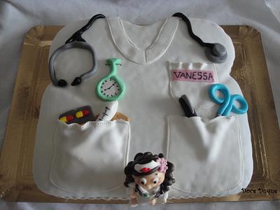 Emfermagem - Cake by Manuela