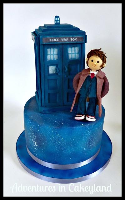Dr Who  - Cake by Adventures in Cakeyland