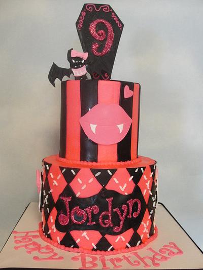 Monster High-Draculaura - Cake by Justbakedcakes