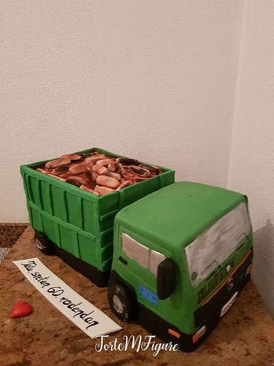 Wood truck bday cake - Cake by TorteMFigure