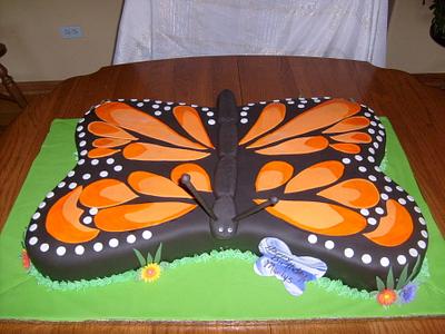 Marlys' Butterfly - Cake by Pamela