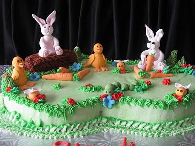 Birthday cake - Cake by Inoka (Sugar Rose Cakes)