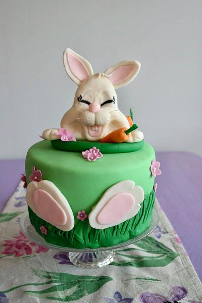 Happy Easter bunny😊🐰🌷 - Cake by Nikoleta Tucek