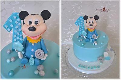 Baby Mickey Mouse - Cake by Tortolandia