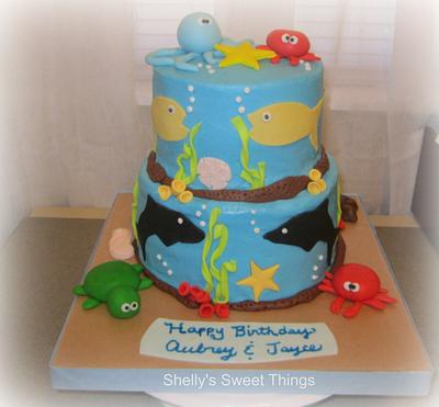Under the sea - Cake by Shelly's Sweet Things
