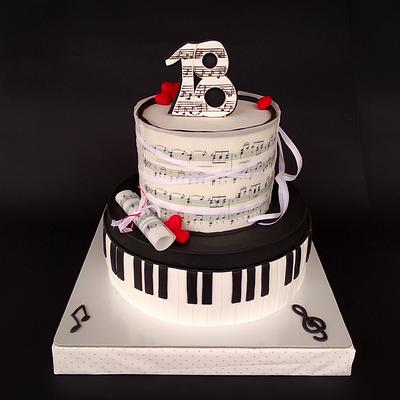 Music cake - Cake by Dragana