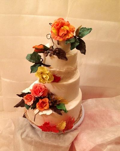 Wedding cake - Cake by DinaDiana