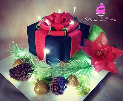 Joyeux Noël  - Cake by Gâteau de Luciné
