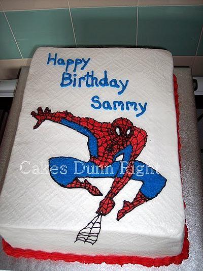 Spiderman - Cake by Wendy