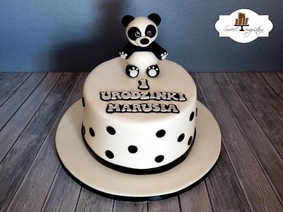 Cute Panda Cake - Cake by Urszula Landowska