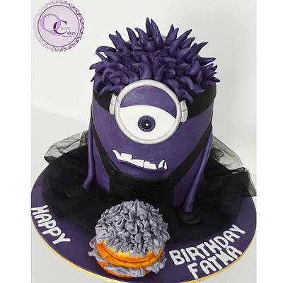 purple minion! - Cake by May 