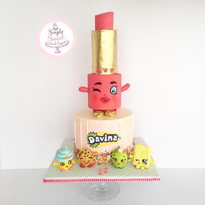 Shopkins Party Cake - Cake by SimplySweetCakes