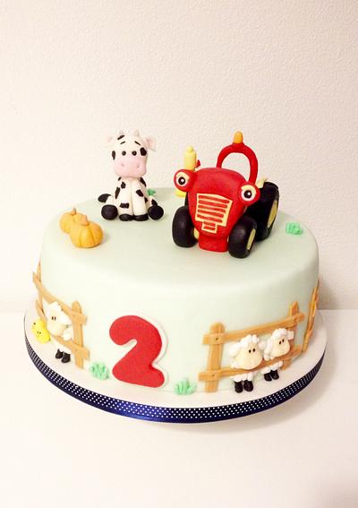 Tractor Tom - Cake by Dasa