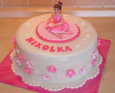 dancer cake - Cake by MarcelkaS