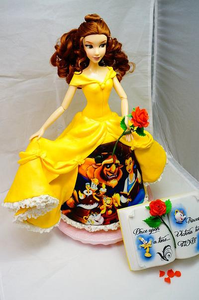 Belle from Beauty & the Beast - Cake by Svetlana Petrova