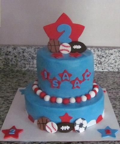 Little Champ Birthday Cake - Cake by Jaybugs_Sweet_Shop