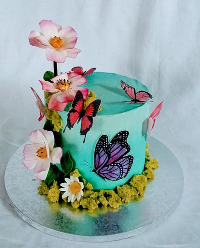 Butterfly cake - Cake by alenascakes